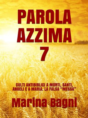 cover image of Parola Azzima 7
